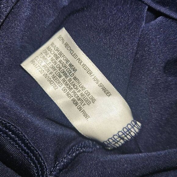 5 For $25 Cat & Jack Navy Blue SPF Long Sleeve Swim Top Rashguard Toddler 4T - Picture 3 of 4